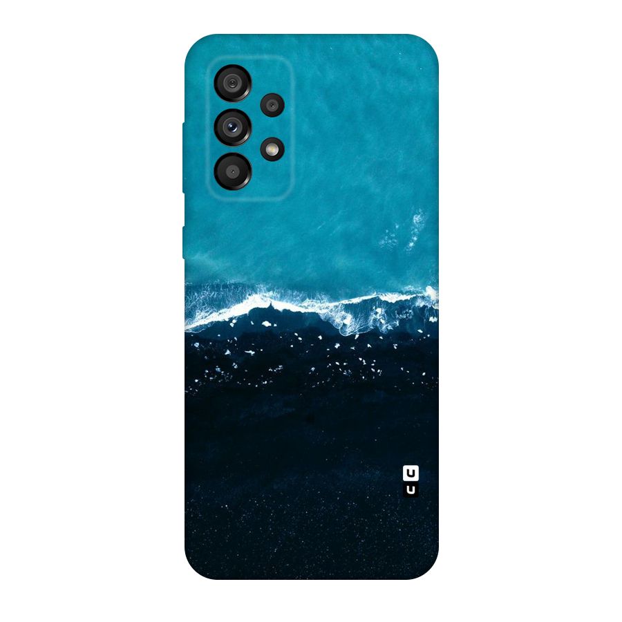Ocean Blues Original Polycarbonate Back Case for Galaxy A73 5G