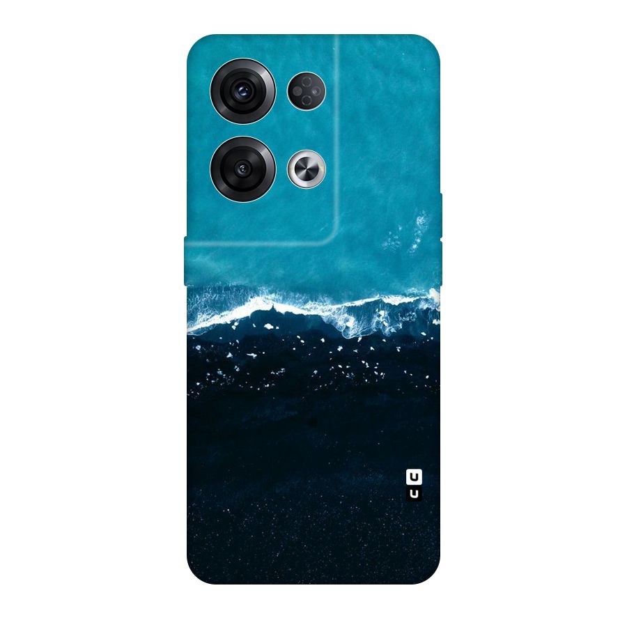 Ocean Blues Original Polycarbonate Back Case for Oppo Reno8 Pro 5G