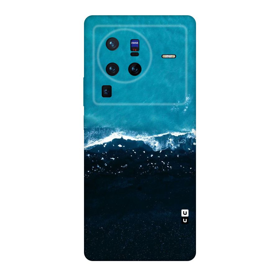 Ocean Blues Original Polycarbonate Back Case for Vivo X80