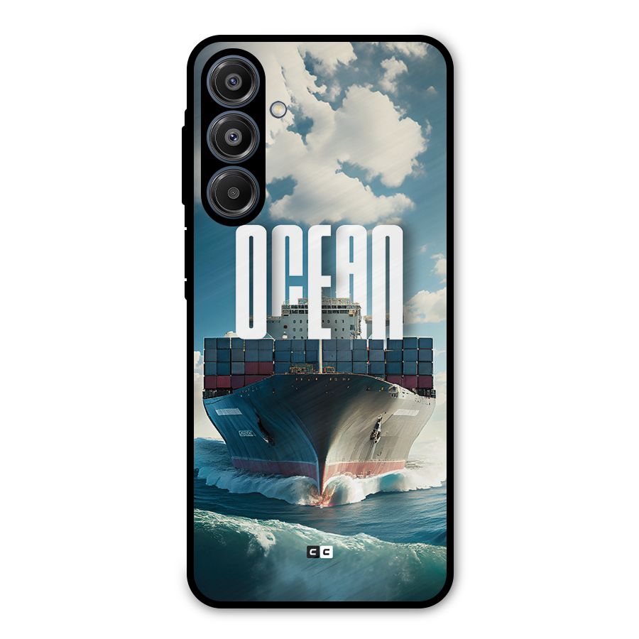 Ocean Life Metal Back Case for Galaxy A16 5G