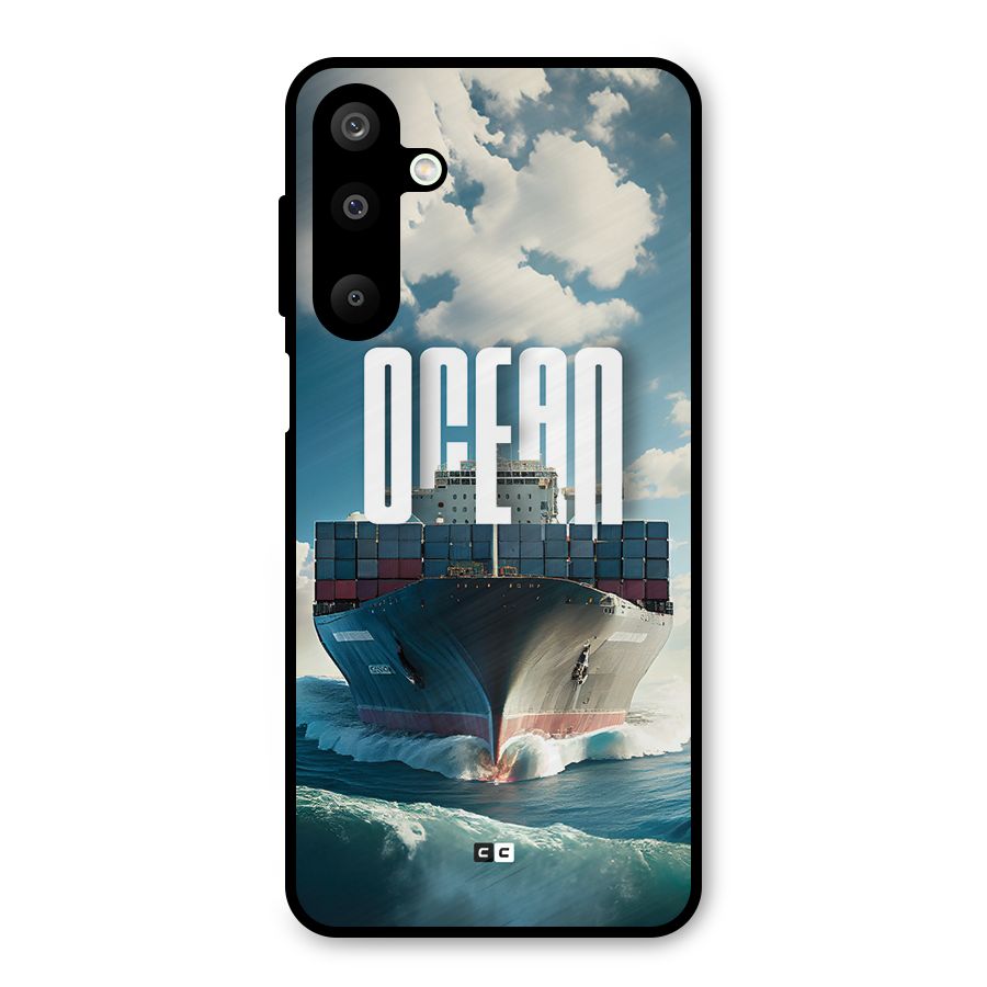 Ocean Life Metal Back Case for Galaxy M16
