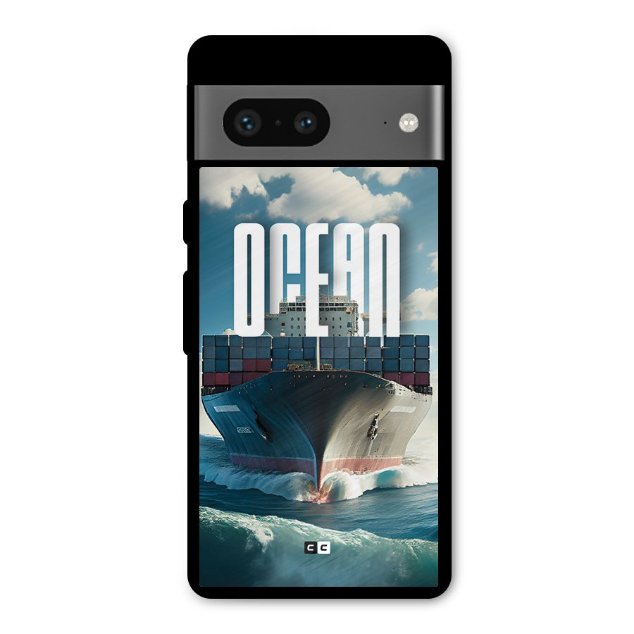 Ocean Life Metal Back Case for Google Pixel 7
