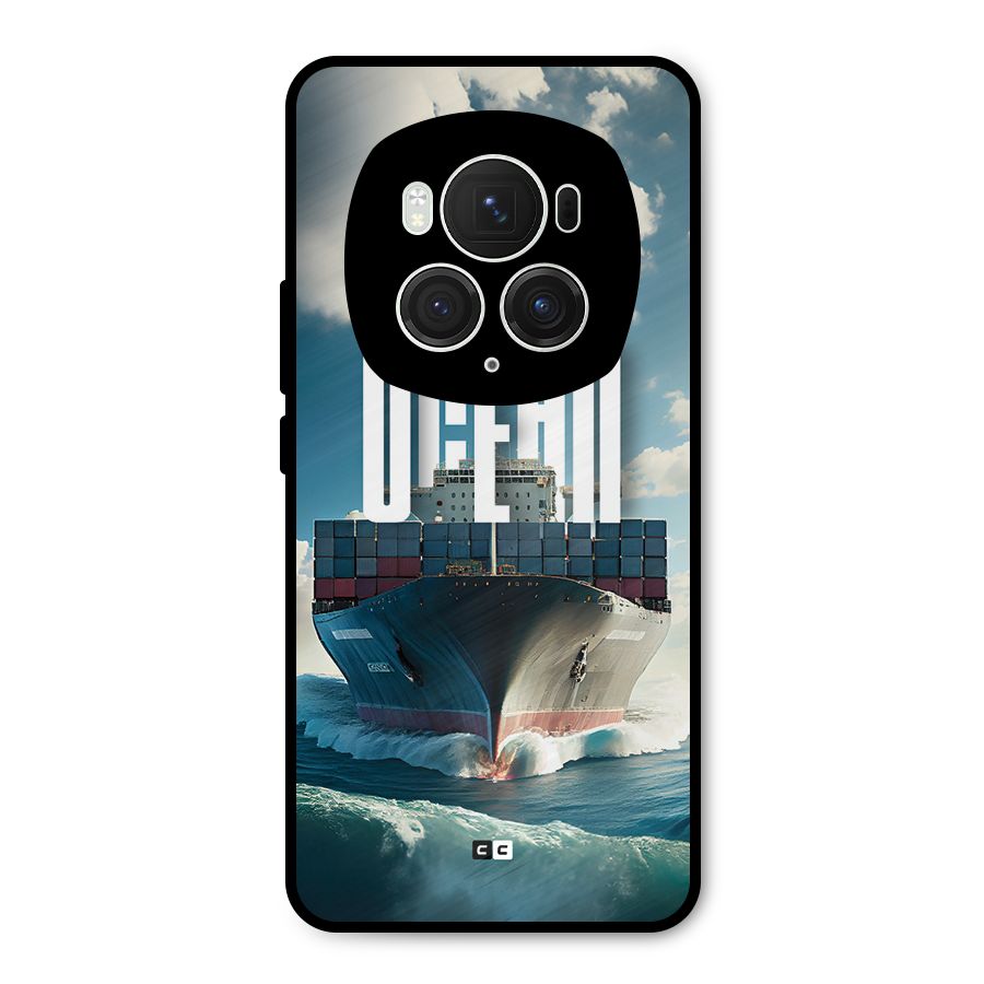 Ocean Life Metal Back Case for Honor Magic6 Pro