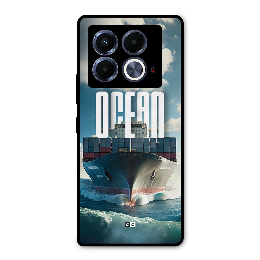 Ocean Life Metal Back Case for Infinix Note 40 5G