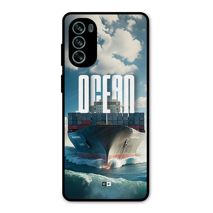 Ocean Life Metal Back Case for Moto G62