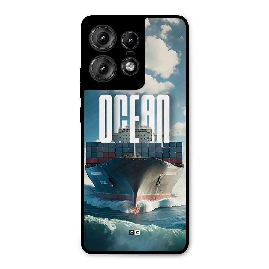 Ocean Life Metal Back Case for Motorola Edge 50 Pro