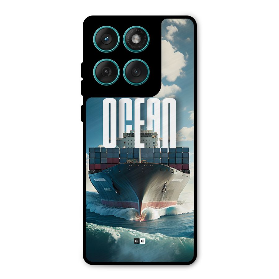 Ocean Life Metal Back Case for Motorola Edge 60 Fusion