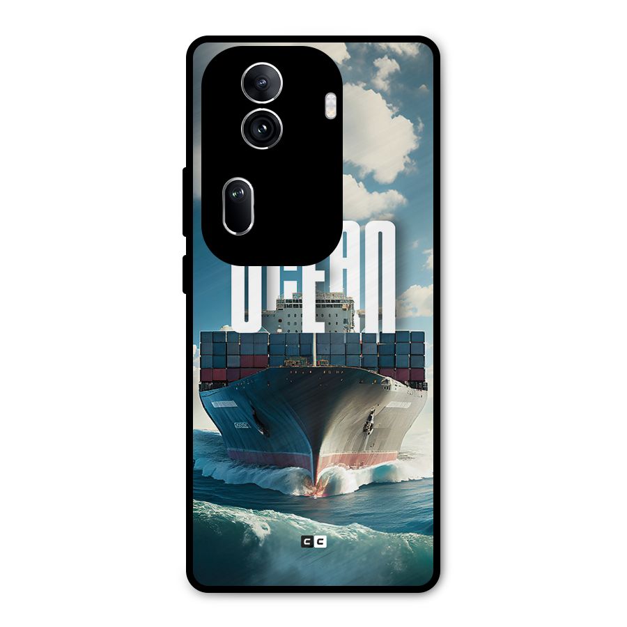 Ocean Life Metal Back Case for Oppo Reno11 Pro 5G