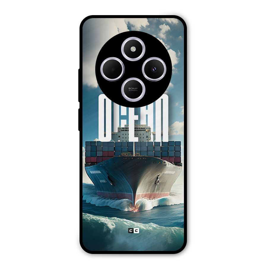 Ocean Life Metal Back Case for Poco C75 5G