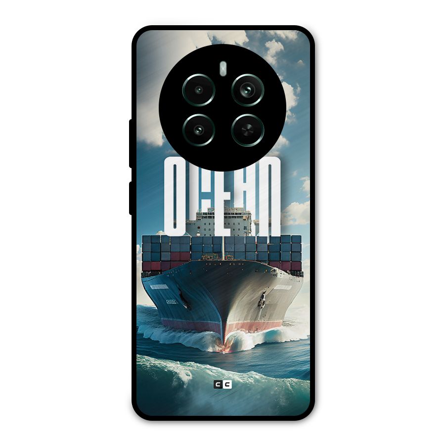 Ocean Life Metal Back Case for Realme 12 Pro Plus