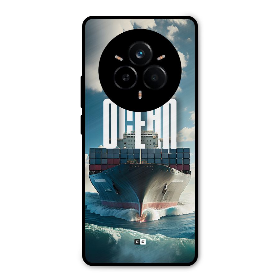 Ocean Life Metal Back Case for Realme 14 Pro
