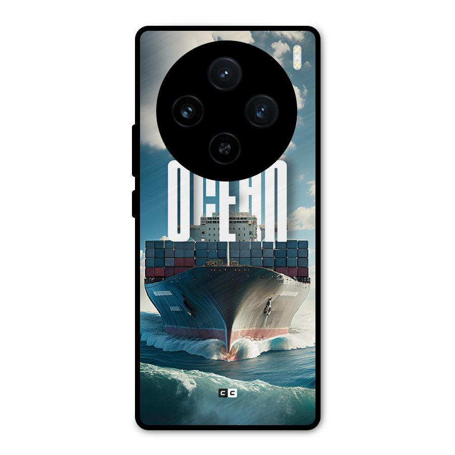 Ocean Life Metal Back Case for Vivo X100