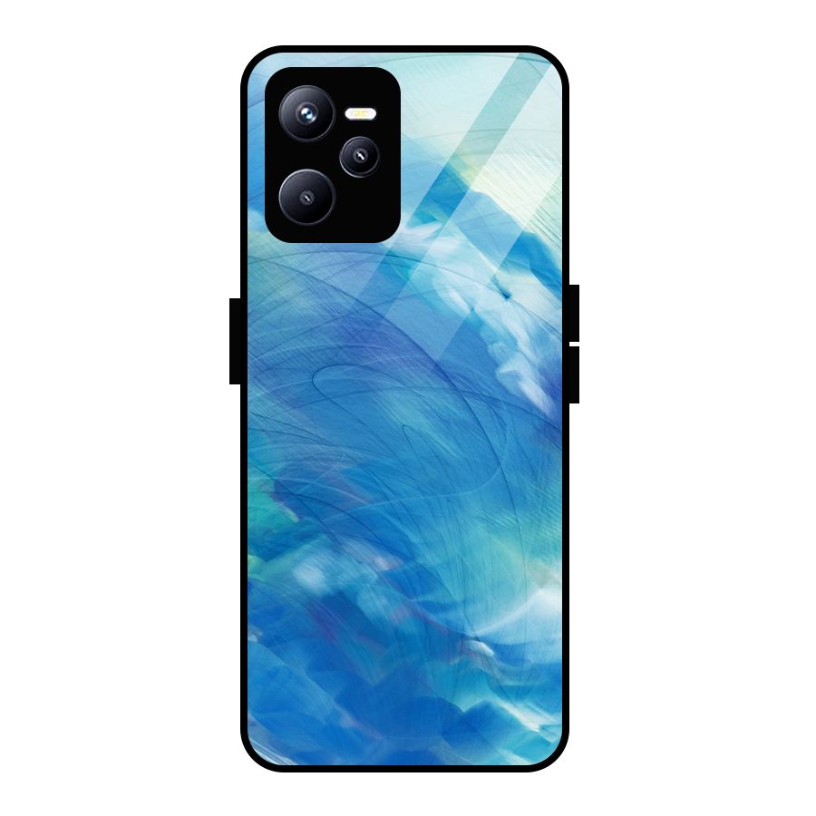 Ocean Mist Glass Back Case for Realme C35