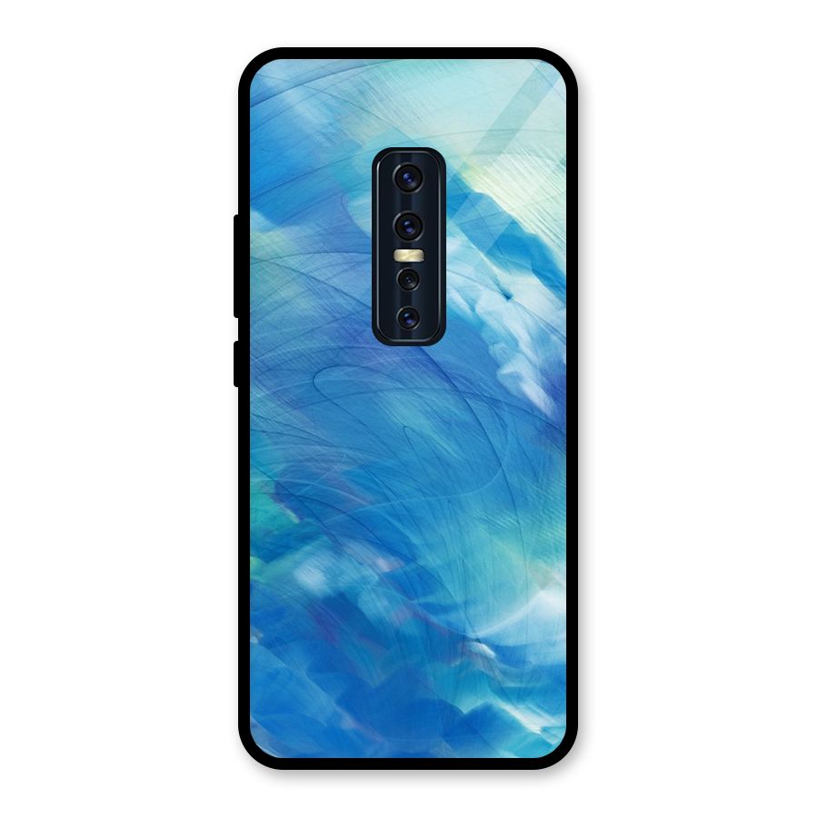 Ocean Mist Glass Back Case for Vivo V17 Pro