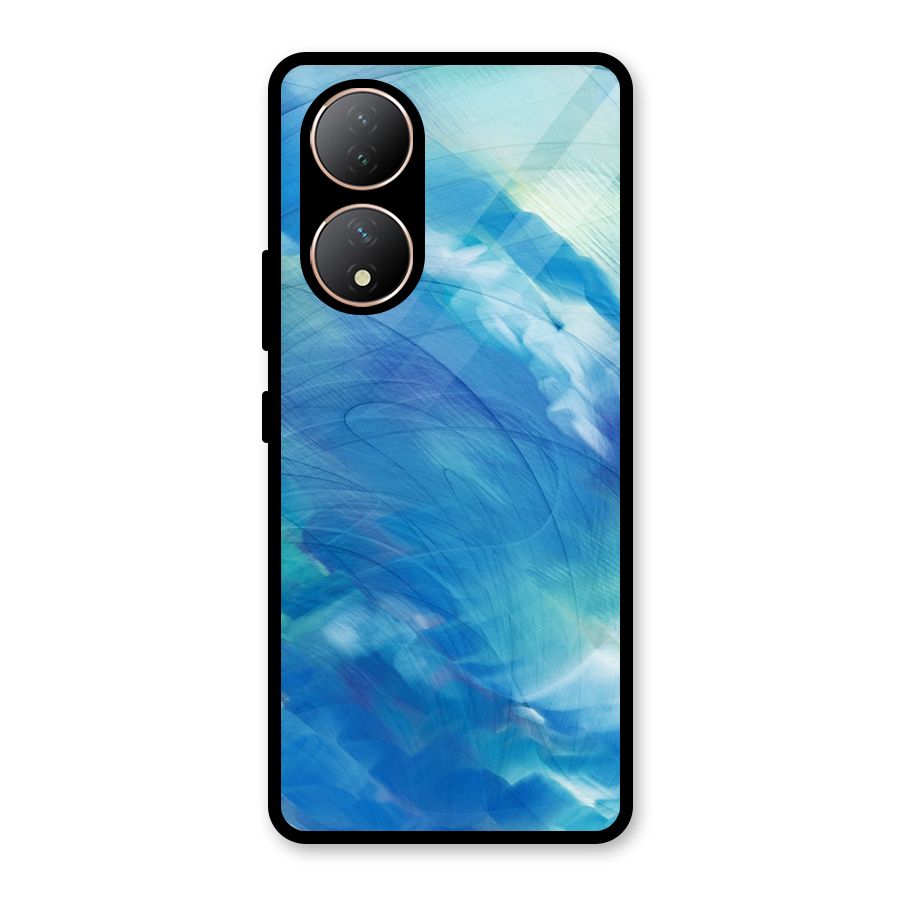 Ocean Mist Glass Back Case for Vivo Y100A