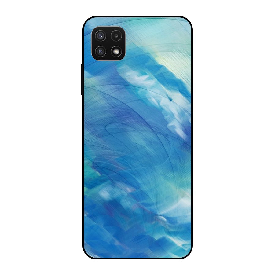 Ocean Mist Metal Back Case for Galaxy A22 5G