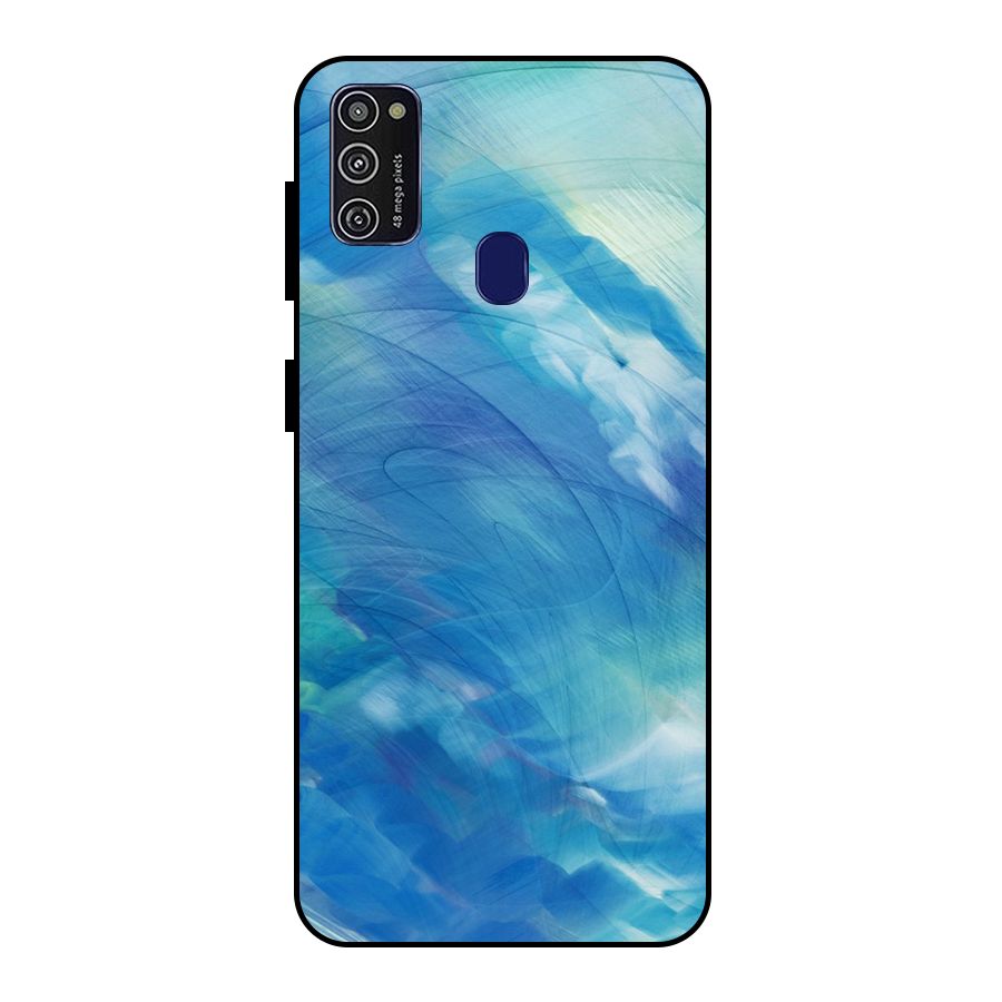 Ocean Mist Metal Back Case for Galaxy M21