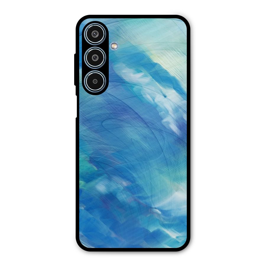 Ocean Mist Metal Back Case for Galaxy M35