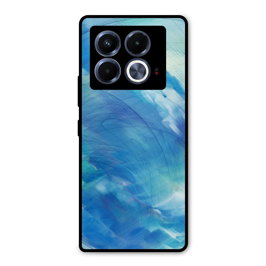 Ocean Mist Metal Back Case for Infinix Note 40 5G