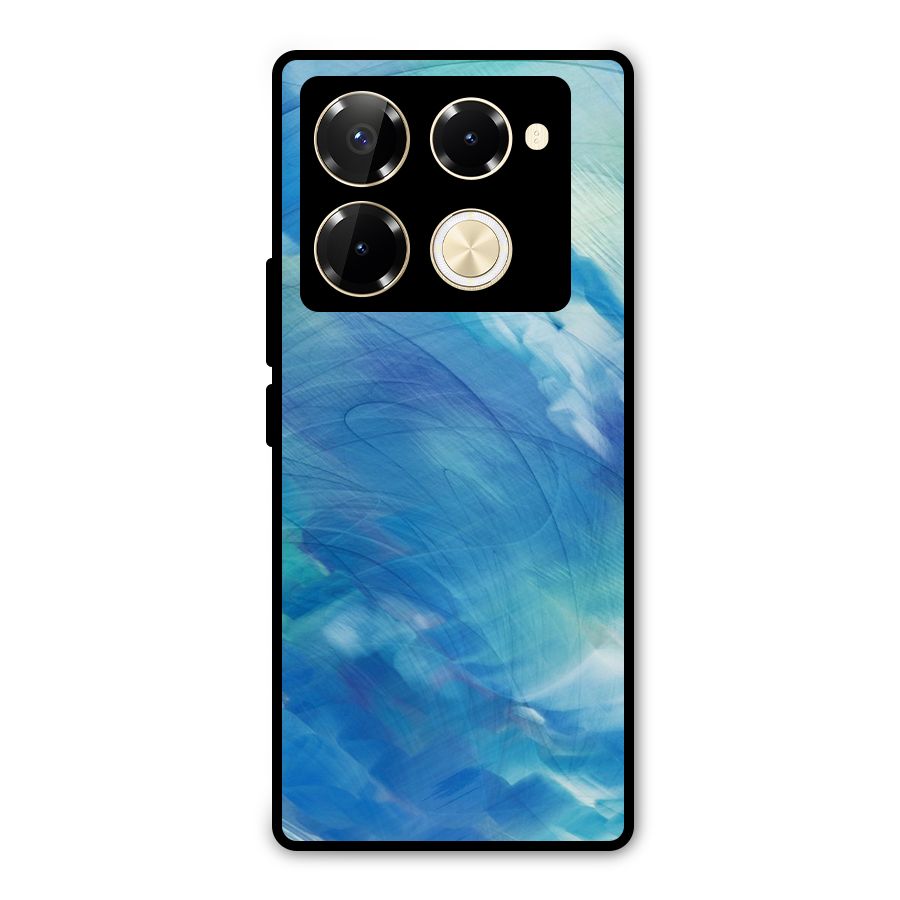 Ocean Mist Metal Back Case for Infinix Note 40 Pro Plus