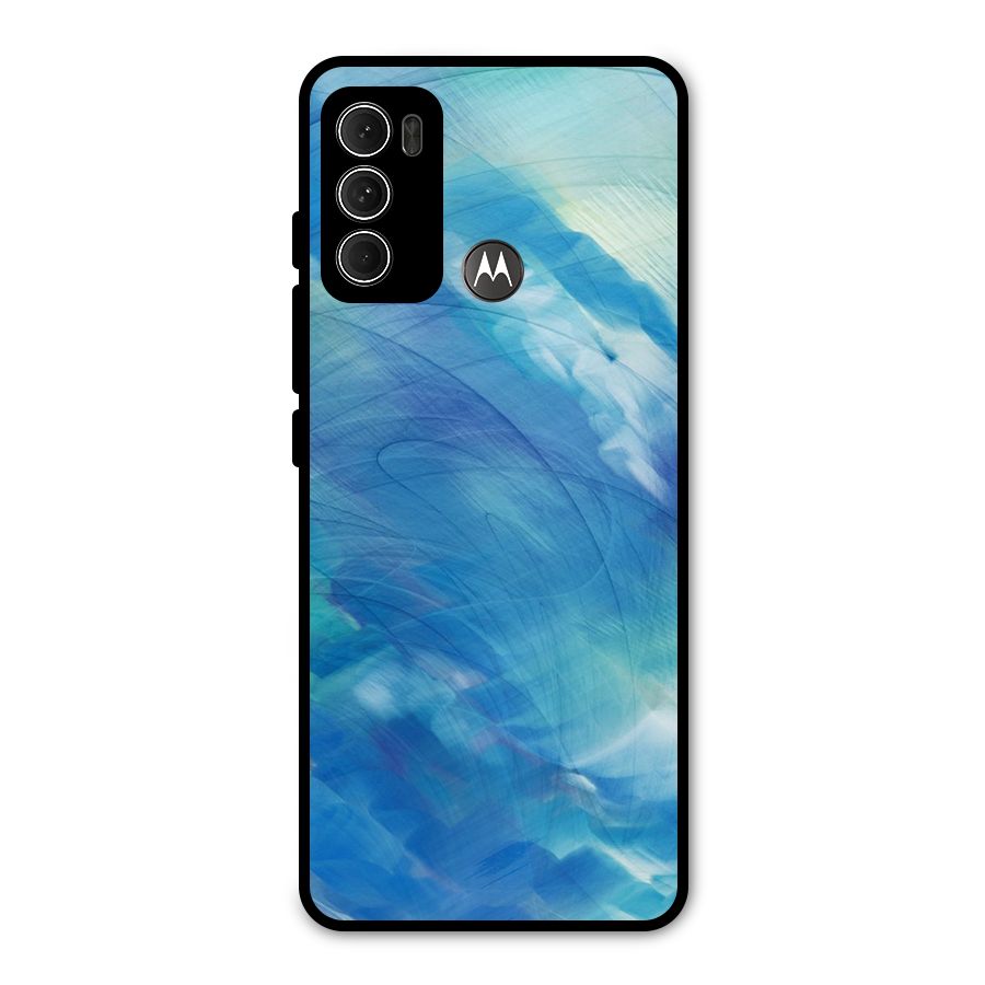 Ocean Mist Metal Back Case for Moto G60