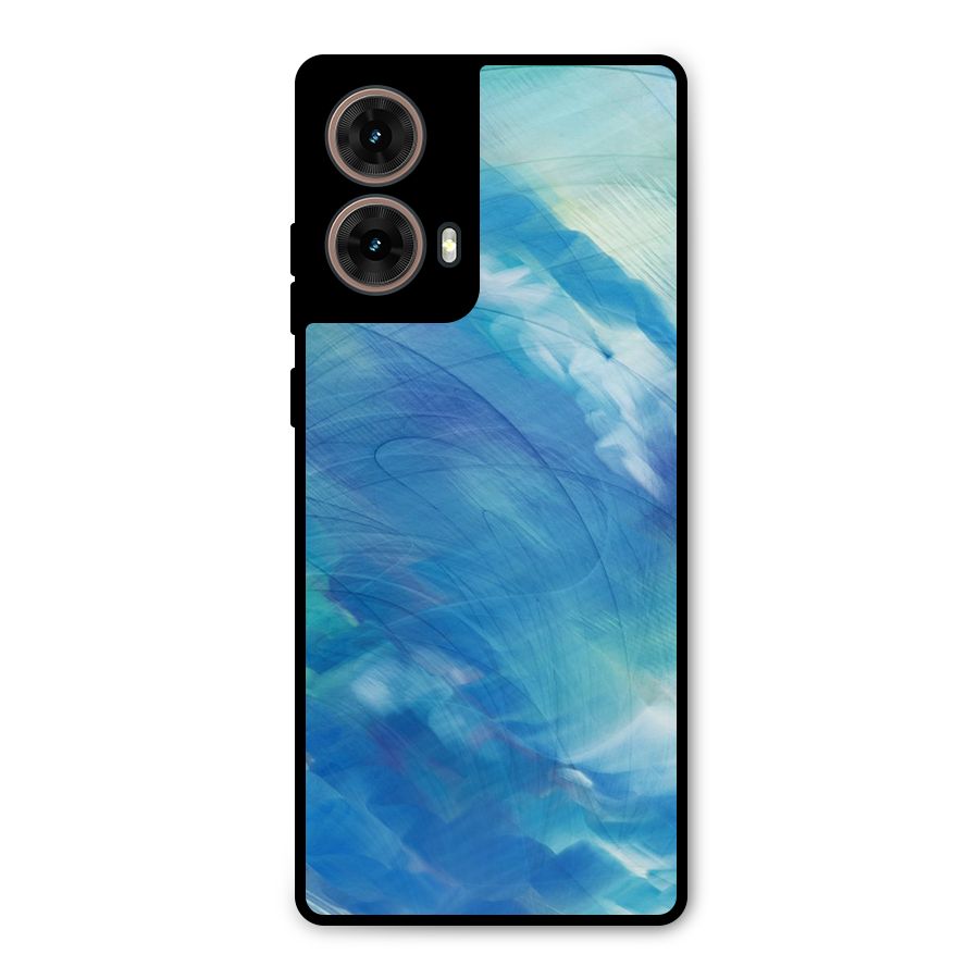 Ocean Mist Metal Back Case for Moto G85