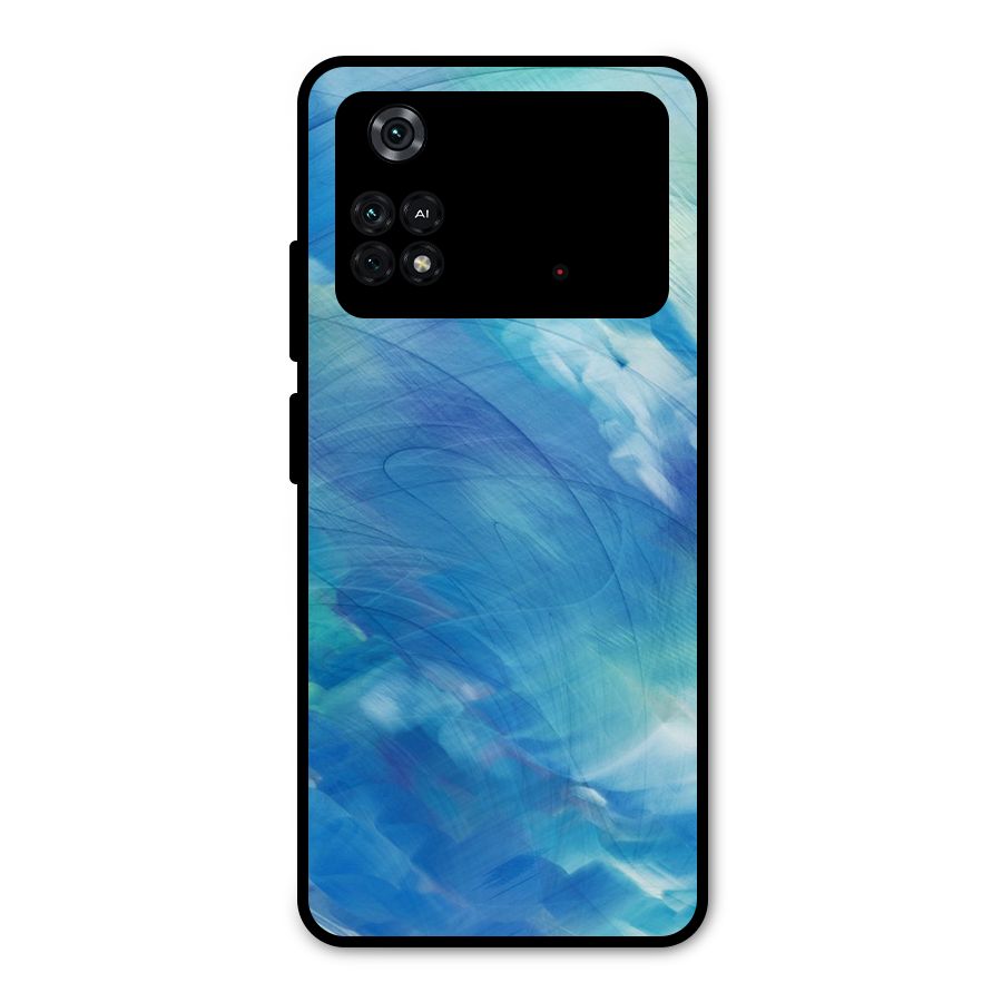 Ocean Mist Metal Back Case for Poco M4 Pro 4G