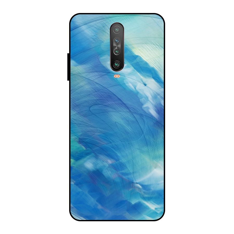 Ocean Mist Metal Back Case for Poco X2