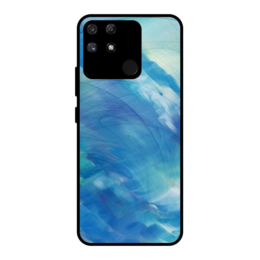 Ocean Mist Metal Back Case for Realme Narzo 50A