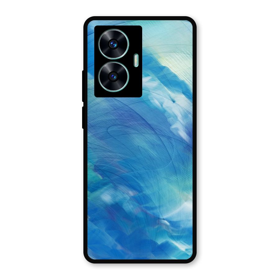 Ocean Mist Metal Back Case for Realme Narzo N55