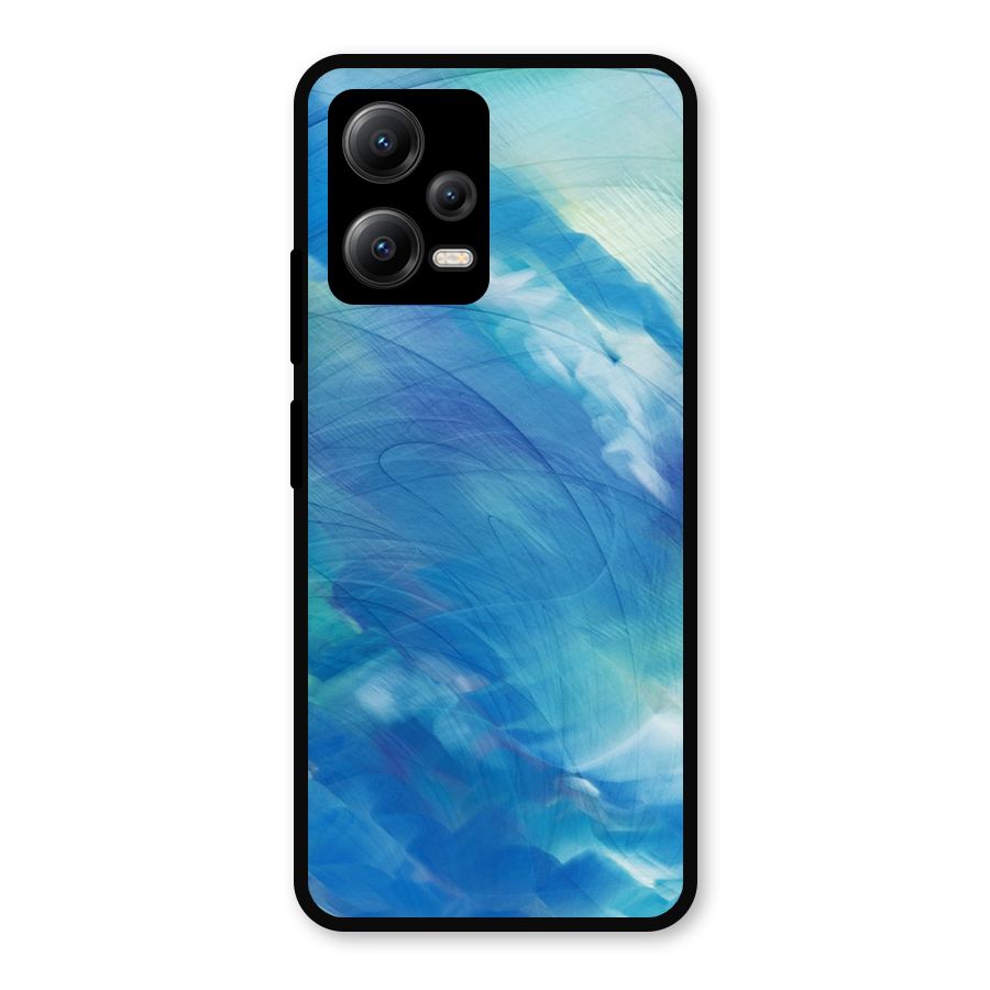 Ocean Mist Metal Back Case for Redmi Note 12 5G