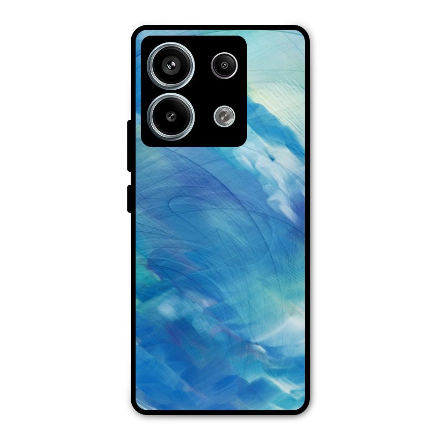Ocean Mist Metal Back Case for Redmi Note 13 Pro 5G