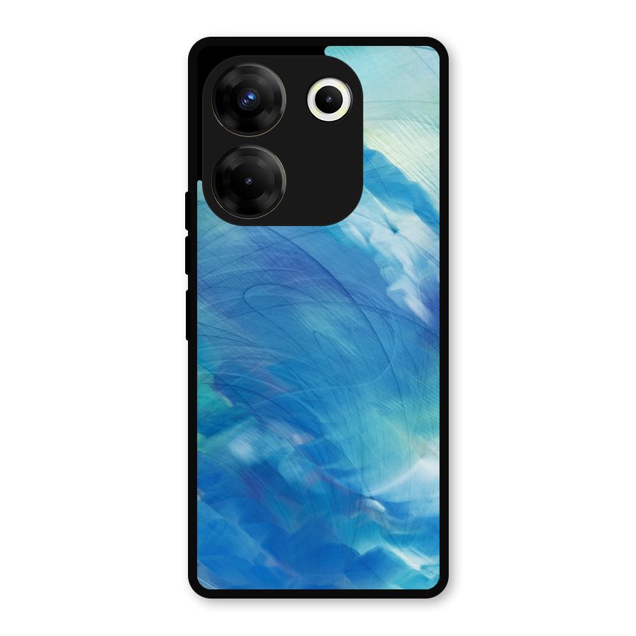Ocean Mist Metal Back Case for Tecno Camon 20