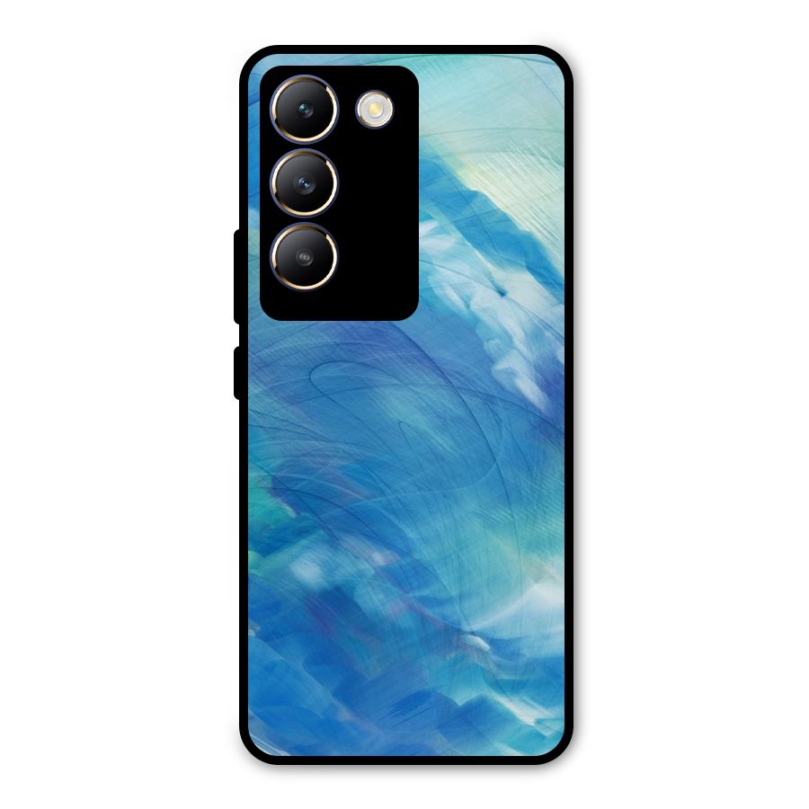 Ocean Mist Metal Back Case for Vivo T3 5G