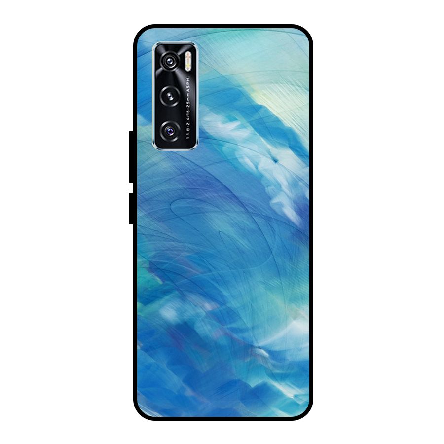 Ocean Mist Metal Back Case for Vivo V20 SE