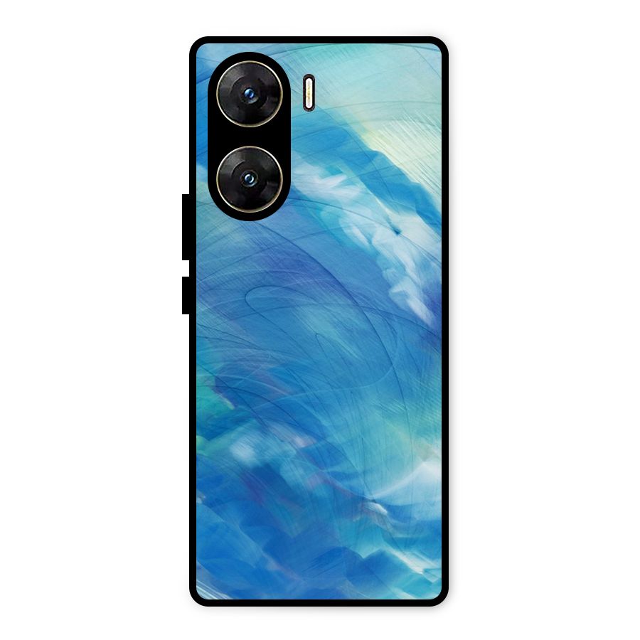Ocean Mist Metal Back Case for Vivo V29e