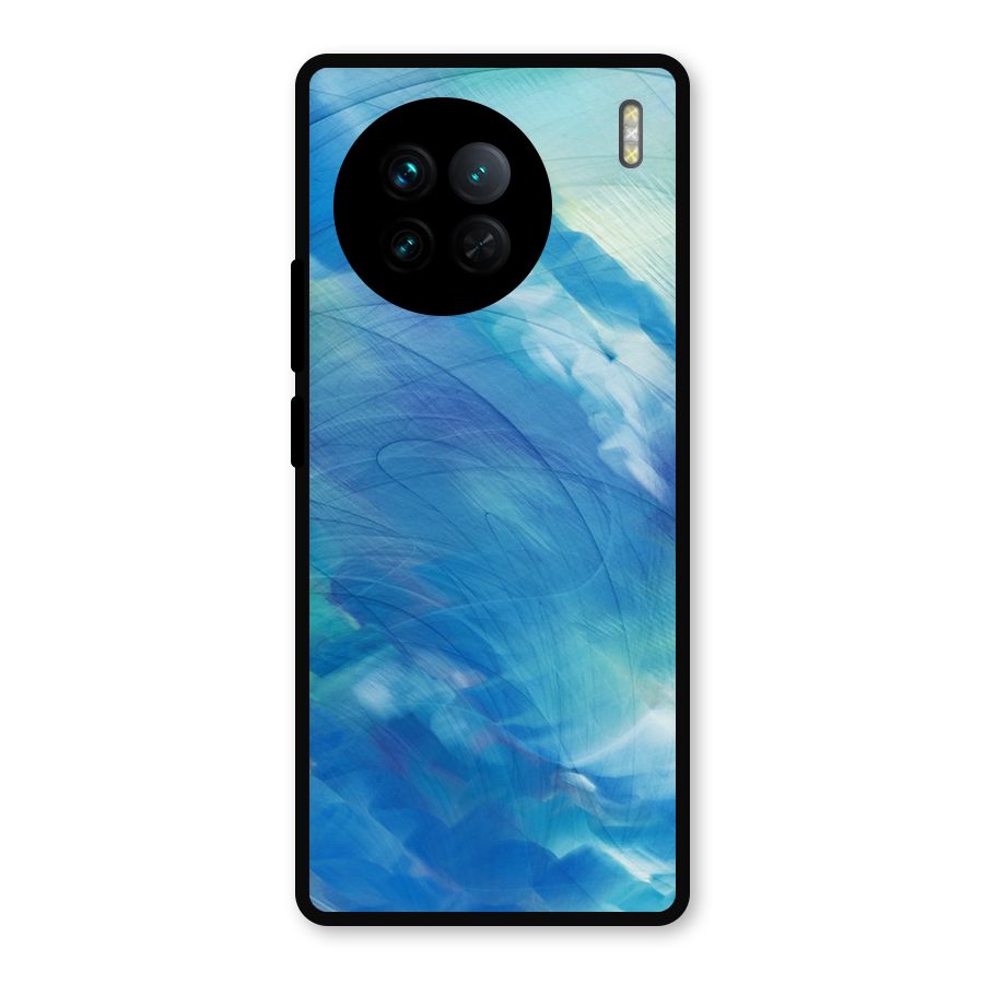 Ocean Mist Metal Back Case for Vivo X90