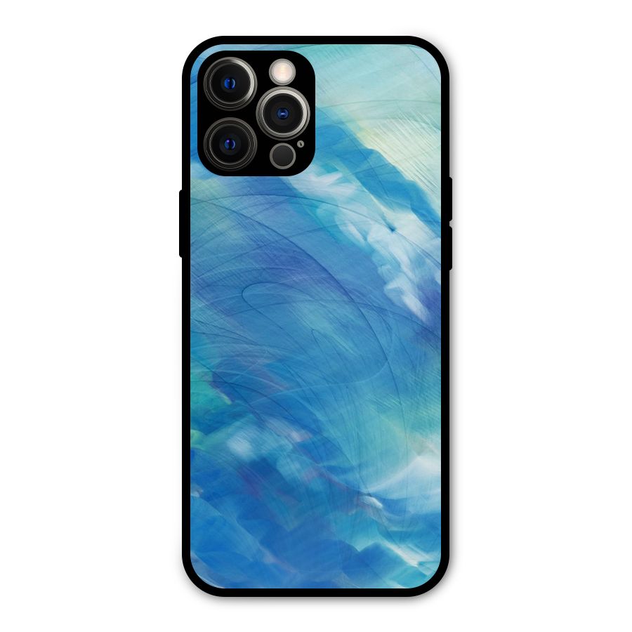 Ocean Mist Metal Back Case for iPhone 12 Pro Max