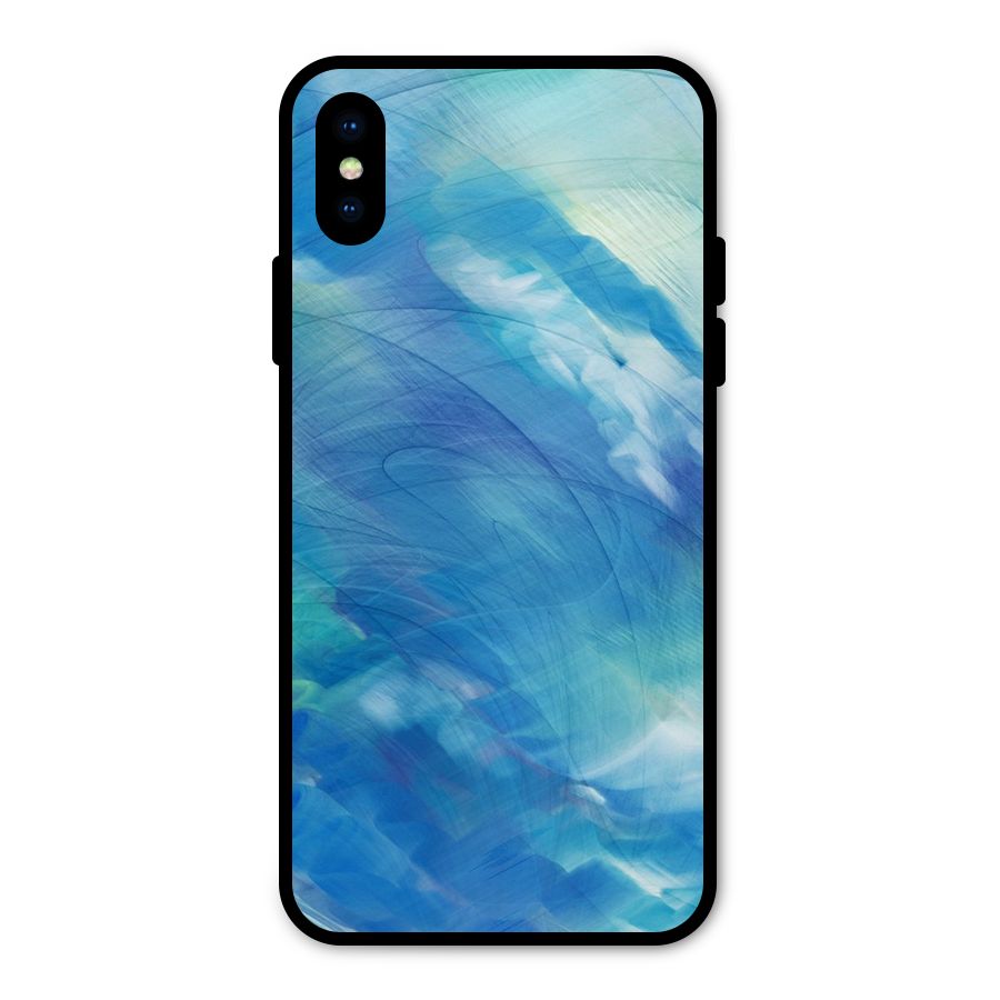 Ocean Mist Metal Back Case for iPhone X