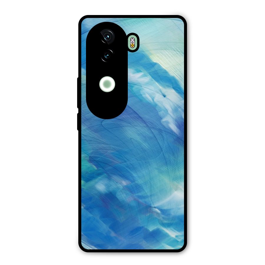 Ocean Mist Metal Back Case for iQOO Z9s