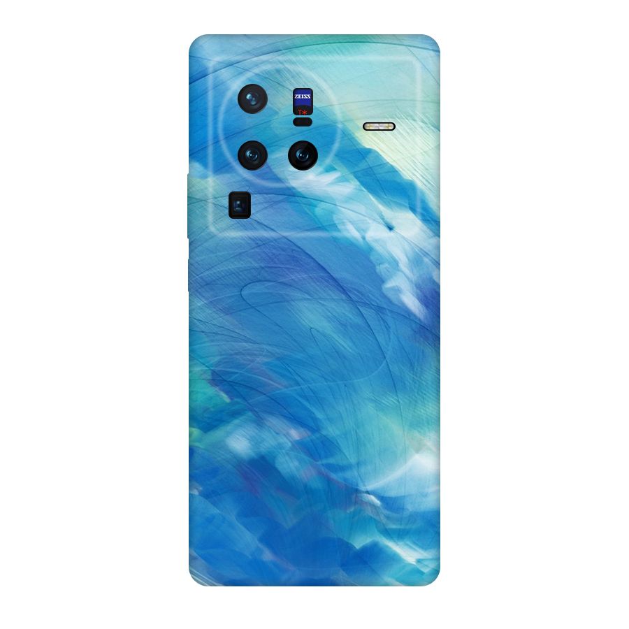 Ocean Mist Original Polycarbonate Back Case for Vivo X80