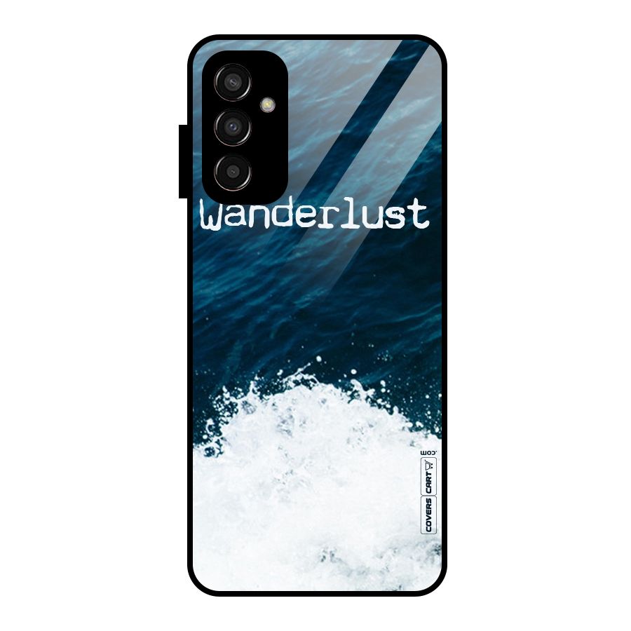 Ocean Wanderlust Glass Back Case for Galaxy F13