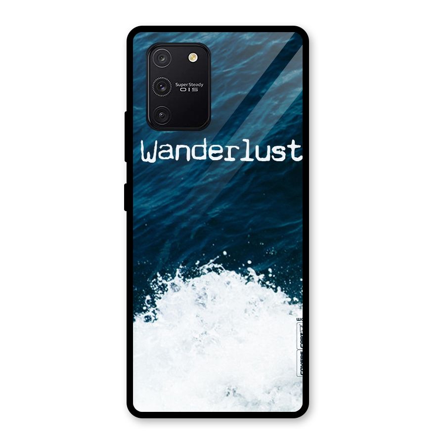 Ocean Wanderlust Glass Back Case for Galaxy S10 Lite