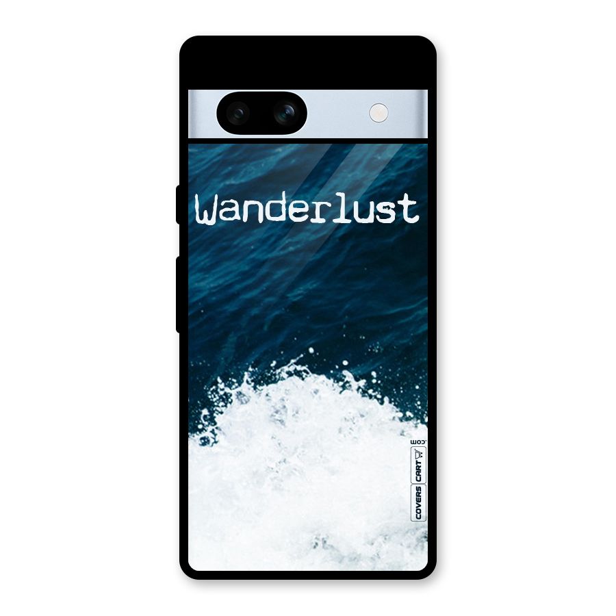 Ocean Wanderlust Glass Back Case for Google Pixel 7a
