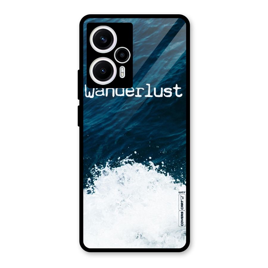 Ocean Wanderlust Glass Back Case for Poco F5