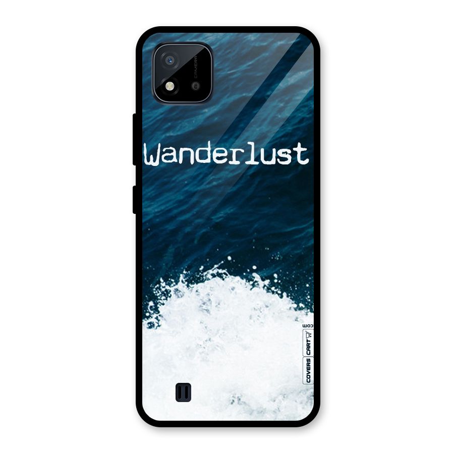 Ocean Wanderlust Glass Back Case for Realme C11 2021