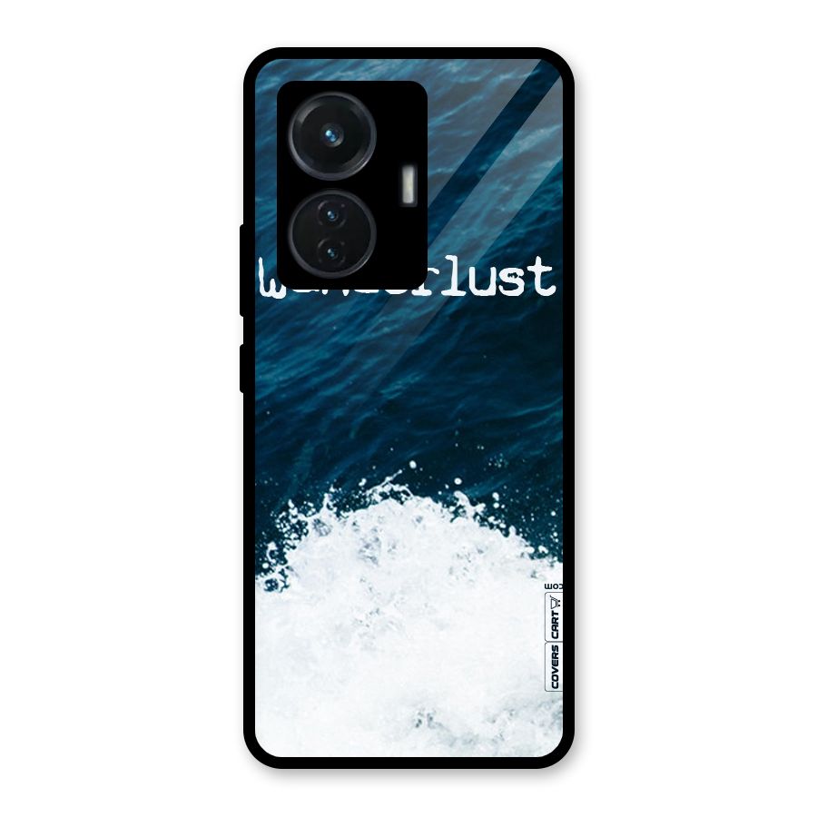 Ocean Wanderlust Glass Back Case for Vivo T1 44W