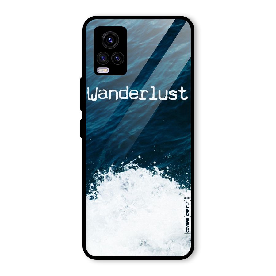 Ocean Wanderlust Glass Back Case for Vivo V20 2021