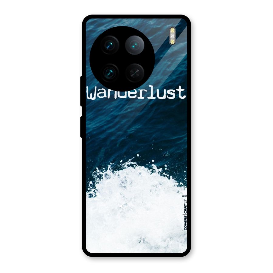 Ocean Wanderlust Glass Back Case for Vivo X90 Pro