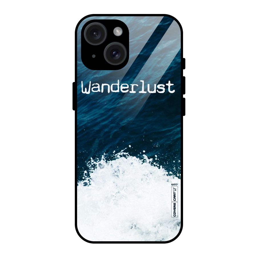 Ocean Wanderlust Glass Back Case for iPhone 15